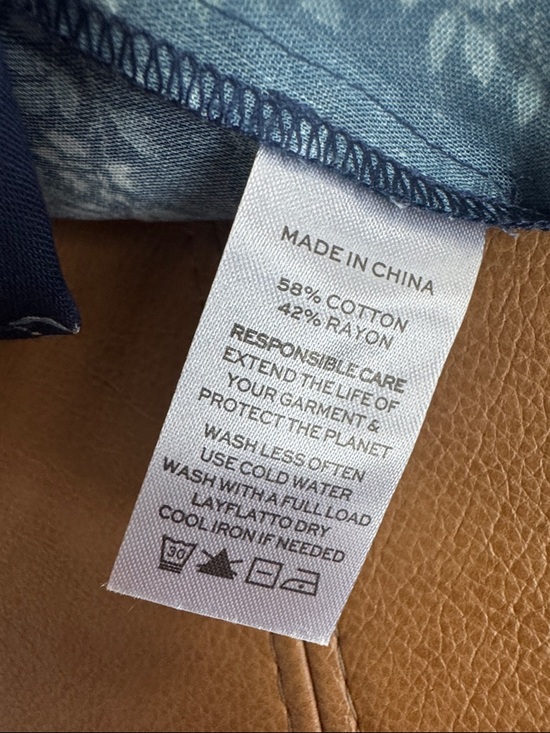 Hill House Women’s Navy Floral Print Maxi Skirt - Picture 7 of 7